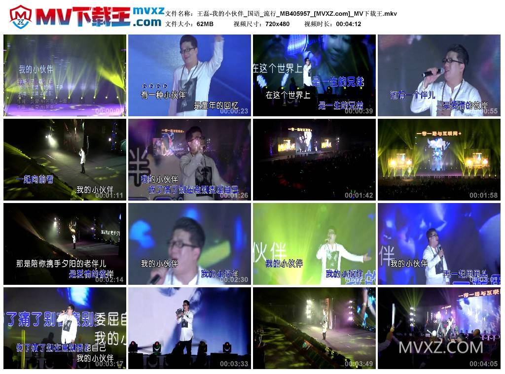 王磊-我的小伙伴_国语_流行_MB405957